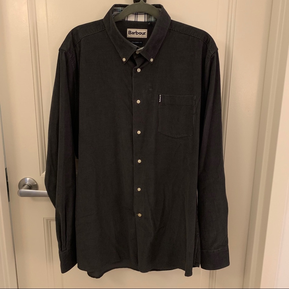 Men’s Barbour Cord 1 Tailored Shirt | Size XL